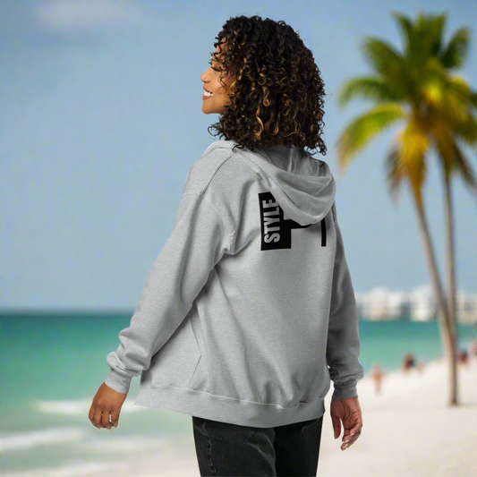 PT-STYLE Unisex heavy blend zip hoodie