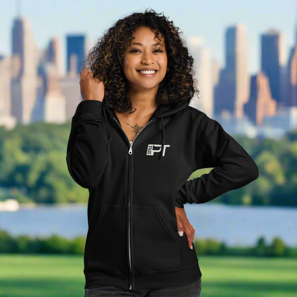 PT-STYLE Unisex heavy blend zip hoodie