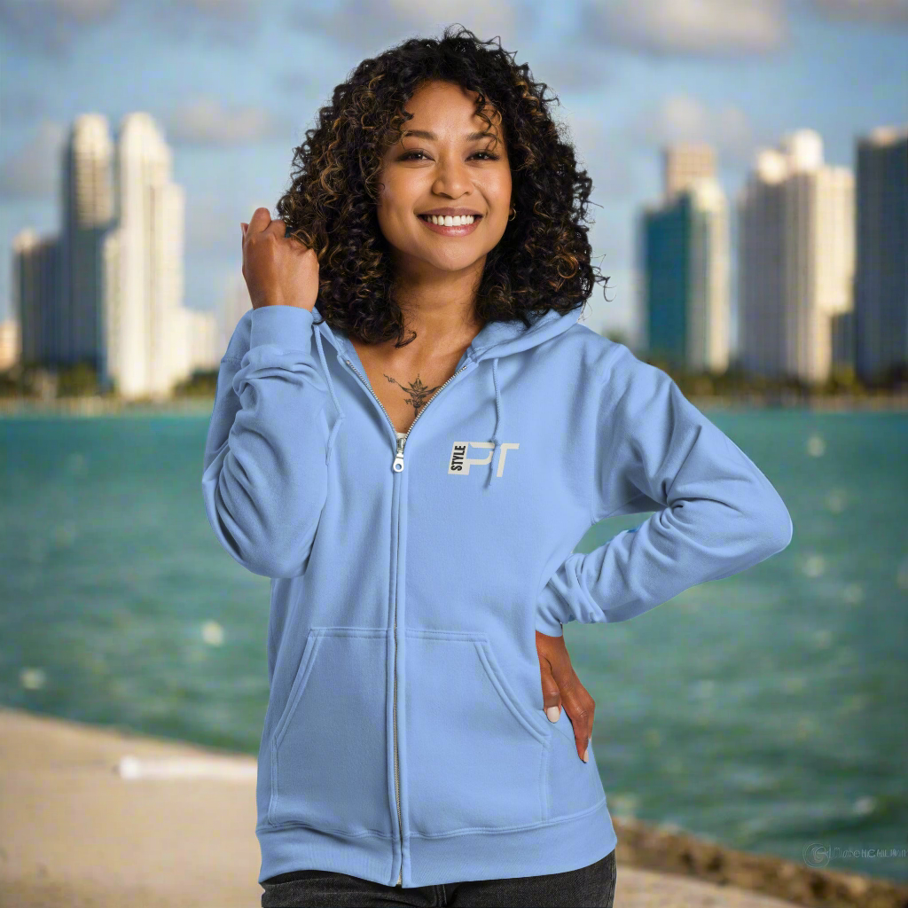 PT-STYLE Unisex heavy blend zip hoodie