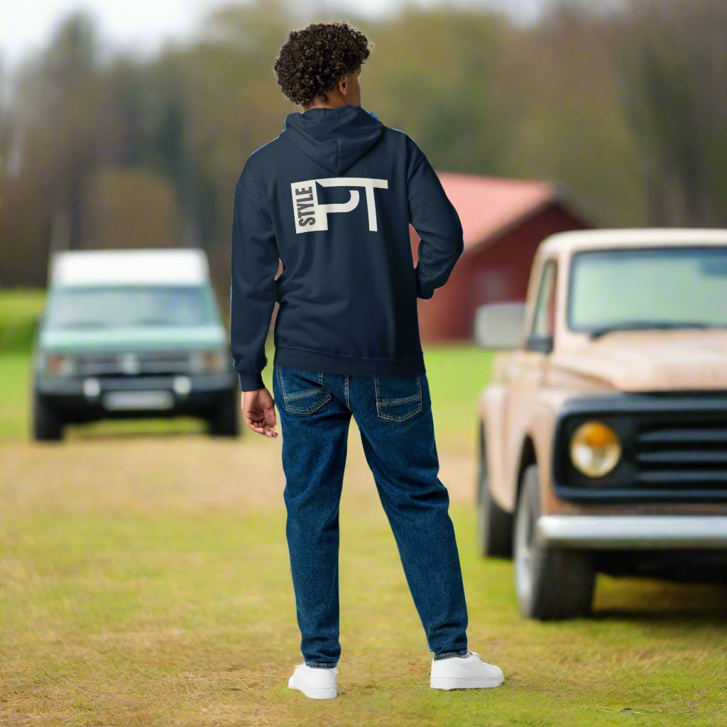 PT-STYLE Unisex heavy blend zip hoodie