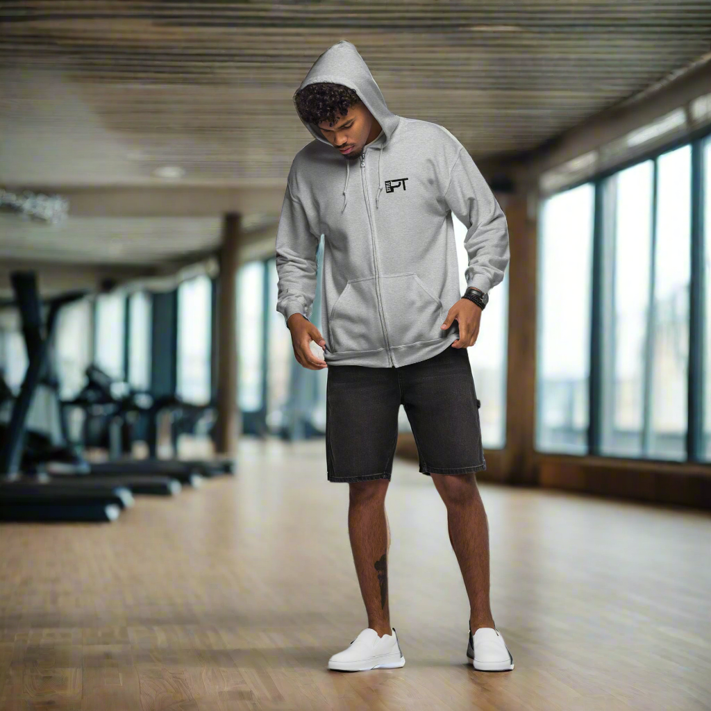 PT-STYLE Unisex heavy blend zip hoodie