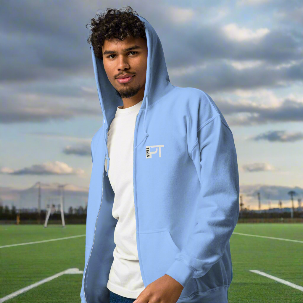 PT-STYLE Unisex heavy blend zip hoodie