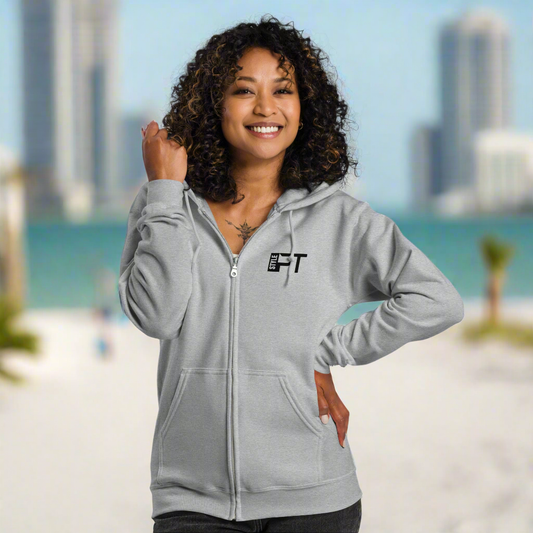 PT-STYLE Unisex heavy blend zip hoodie