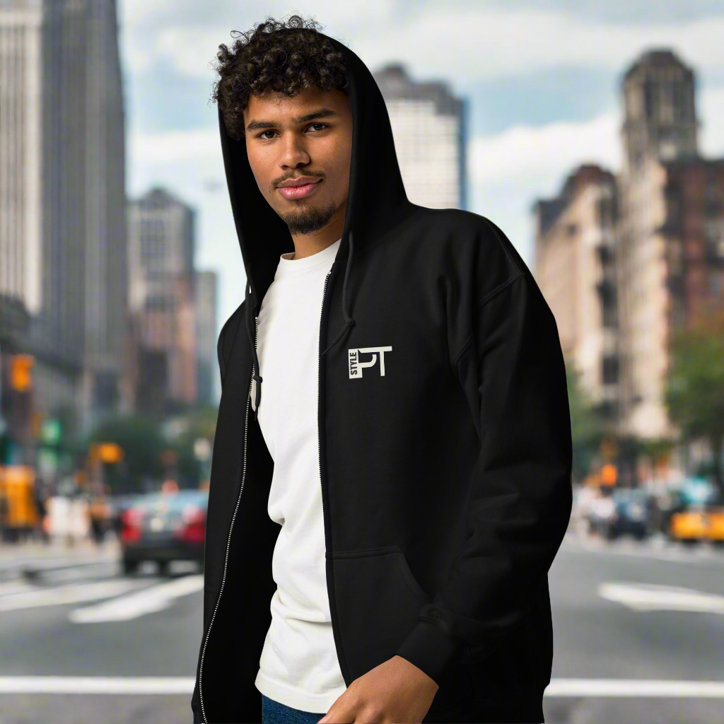 PT-STYLE Unisex heavy blend zip hoodie